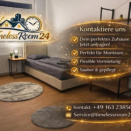 Timelessroom24 Einzelzimmer & Doppelzimmer Bis Zu 15p *
