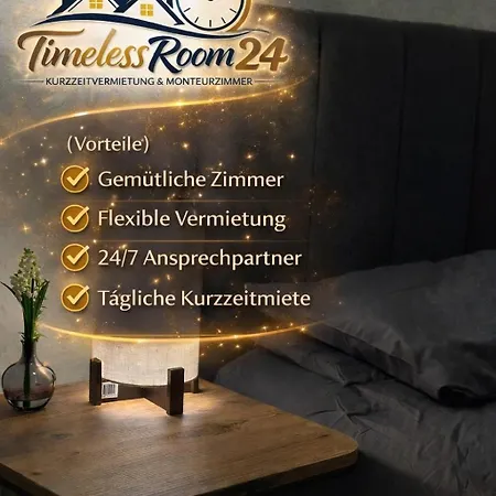 Timelessroom24 Einzelzimmer & Doppelzimmer Bis Zu 15p