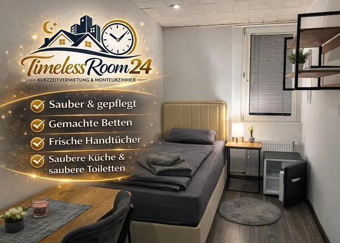 Timelessroom24 Einzelzimmer & Doppelzimmer Bis Zu 15p Appartement Herten (North Rhine-Westphalia)